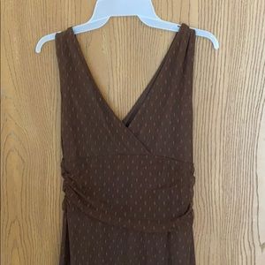 Nylon brown  dress